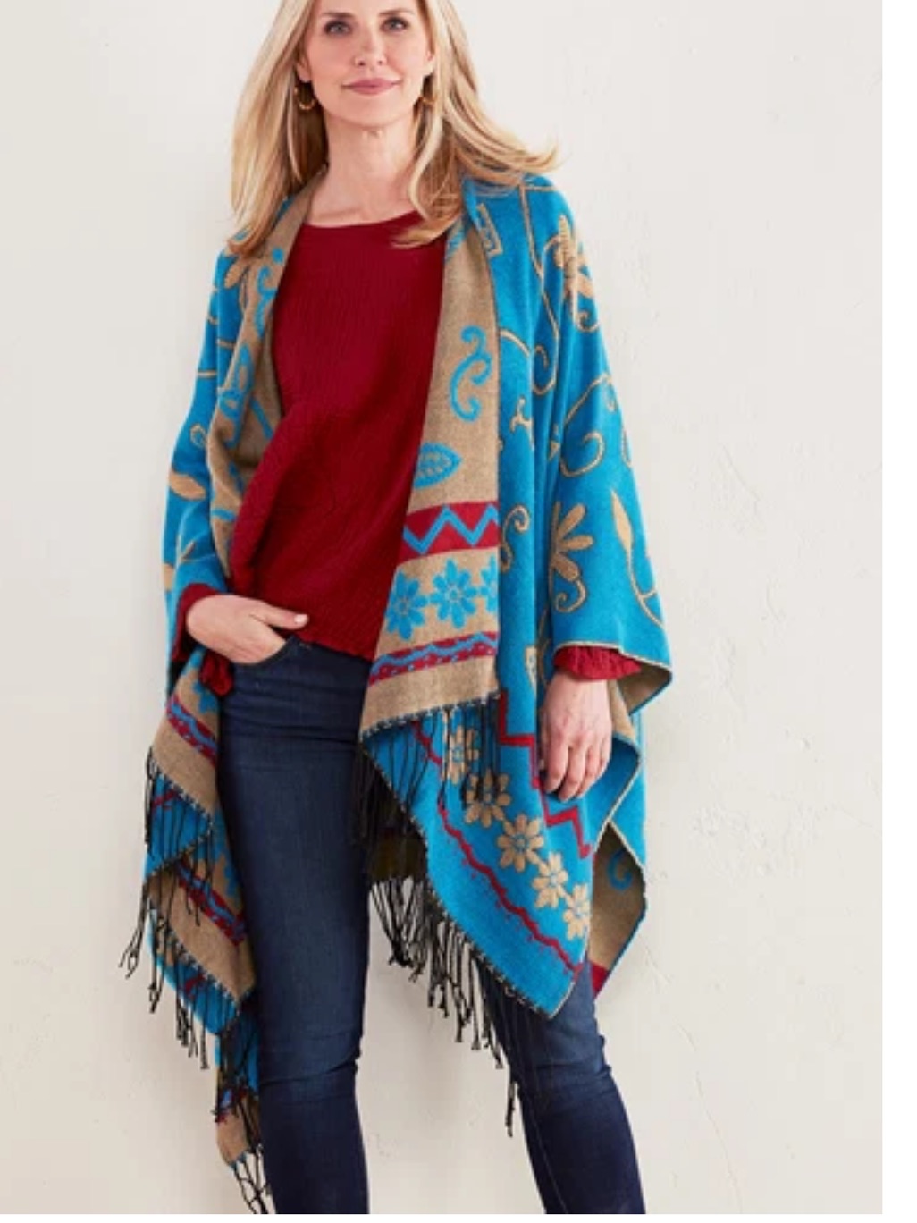Petalura Gila River Reversible Wrap — image 3 of 8